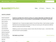 Tablet Screenshot of edistribution.com.au